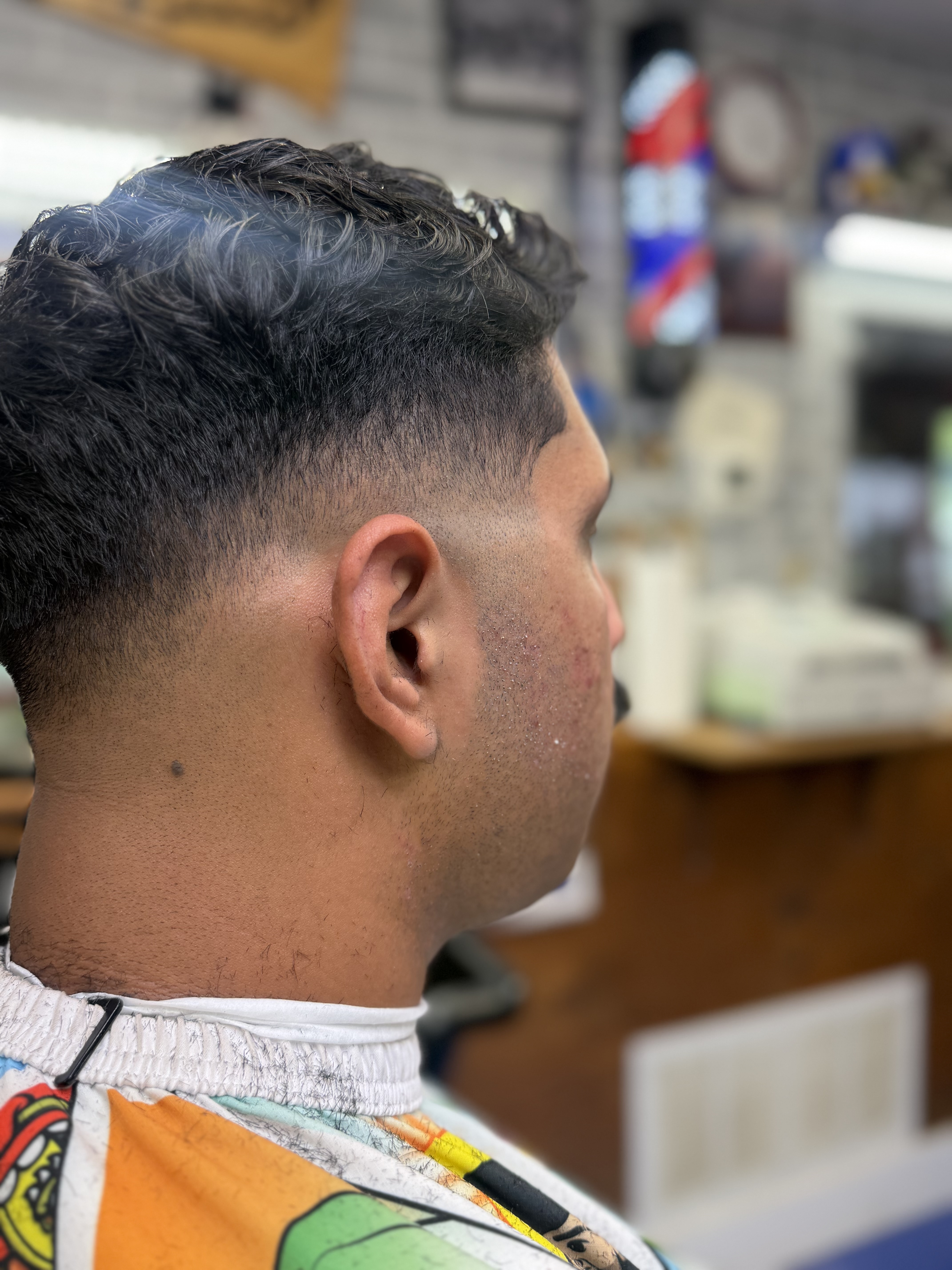 Skin fade · twist top